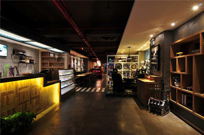 奶茶店設(shè)計(jì)，咖啡店設(shè)計(jì)裝修新穎的風(fēng)格吸引大眾的目光